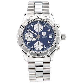 TAG HEUER 2000 CHRONOGRAPH WATCH IN STEEL REF. CK2111-0  Movement: automatic