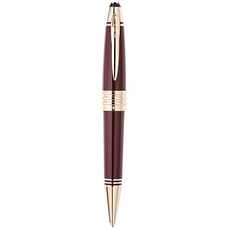 MONTBLANC GREAT CHARACTERS HOMAGE TO JOHN F. KENNEDY SPECIAL EDITION BALLPOINT PEN IN RESIN AND BASE METAL