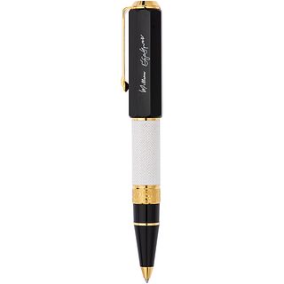 MONTBLANC LIMITED EDITION WILLIAM SHAKESPEARE WRITERS EDITION BALLPOINT PEN IN RESIN AND METAL
