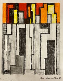Thornton Willis: Untitled from the Cityscape series