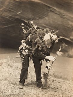Edward Curtis, Gánaskidi - Navaho, 1904