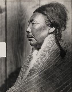 Edward Curtis, Koskimo Woman (Crop Variant), 1914