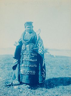 Edward Curtis, Untitled (Kwakiutl Female Shaman), 1914