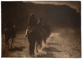 Edward Curtis, The Vanishing Race - Navaho, 1904