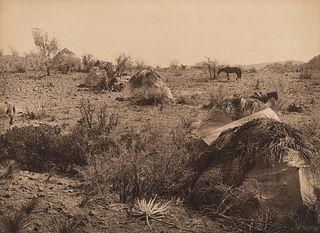Edward Curtis, Untitled (Apache Camp), 1903