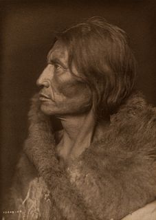 Edward Curtis, Mosquito Hawk - Assiniboin, 1908