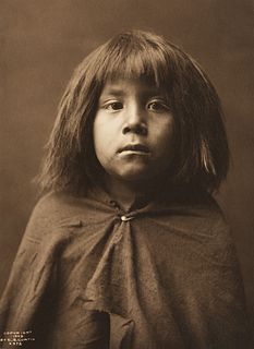 Edward Curtis, A Navaho Child, 1903