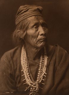 Edward Curtis, Nesjaja Hatali - Navaho, 1904