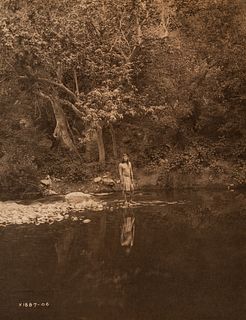 Edward Curtis, The Pool - Apache, 1906