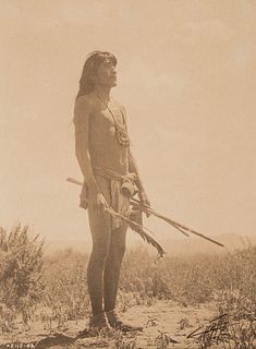 Edward Curtis, Untitled (Hopi Snake Priest), 1906