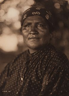Edward Curtis, A Woman of Palm Springs, 1905