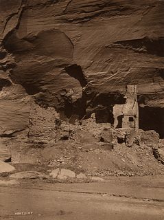 Edward Curtis, Navaho Ruins, 1907