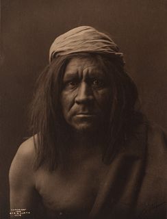 Edward Curtis, Mohave Chief, 1903