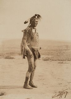 Edward Curtis, White Man Runs Him, 1908