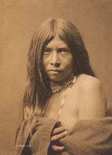 Edward Curtis, Apache Girl, 1906