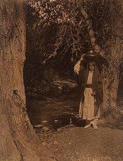 Edward Curtis, Untitled (Taos Water Girl), 1905