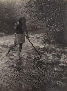 Edward Curtis, The Forest Stream, 1923