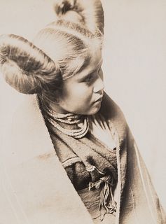 Edward Curtis, Chaiwa - Tewa - Profile, 1906