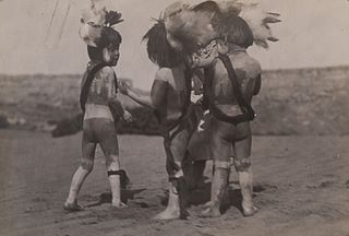 Edward Curtis, Untitled (Hopi Children), ca. 1900