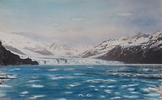 Edward Curtis, The Harvard Glacier (Harriman Expedition), 1899