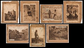 Edward Curtis, Hopi Plate Cover Group - Lot of 7