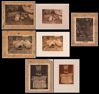 Edward Curtis, Still Life Plate Cover Group - Lot of 7