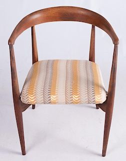 Mid-Century Walnut Side Chair
