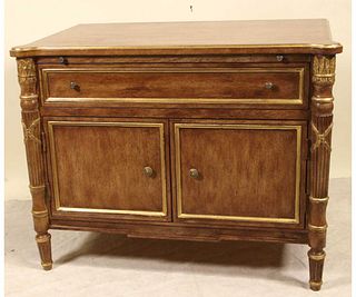 NEOCLASSICAL STYLE BEDSIDE CABINET