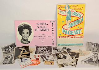 1940s Miss America Pageant Memorabilia