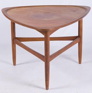 Mid-Century Guitar Pick Side Table
