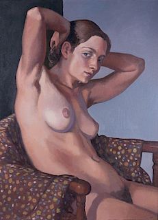 Lincoln Perry Oil on Canvas Nude