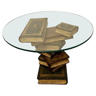 Faux Staggering Book End, Side or Sofa Table
