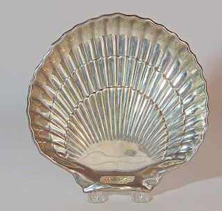 American Silver Shell-form Dish