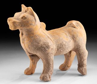 Chinese Han Dynasty Pottery Dog w/ TL Test