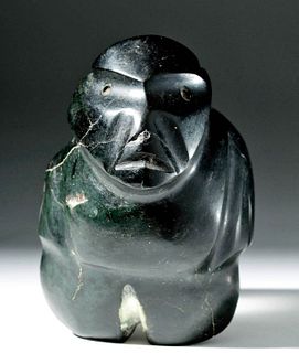 Pre-Columbian Mezcala Stone "Star Gazer"