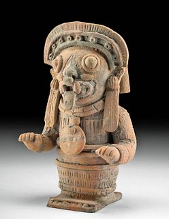 Incredible Jamacoaque Pottery Shaman Figure w/ TL