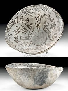 Anasazi Chaco Canyon Pottery Bowl