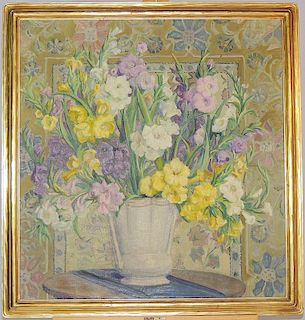 Laura D. Stroud Ladd. Floral Still Life