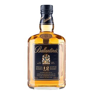 Ballantine's. 12 años. Blended. Scotch whisky. En presentación de 750 ml.