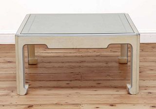 A Chinese-style square coffee table,