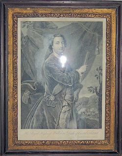 18th Century Engraving: William, Duke of Cumberland