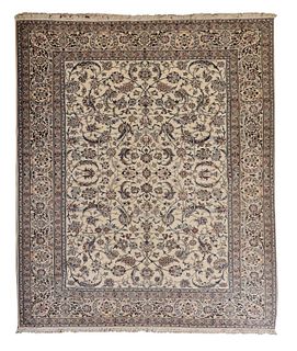 A North-West Persian Nain carpet,