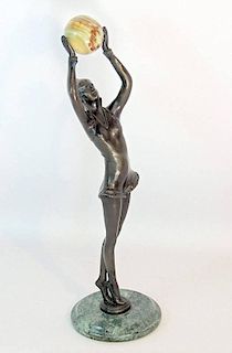 Art Deco Bronze Dancer