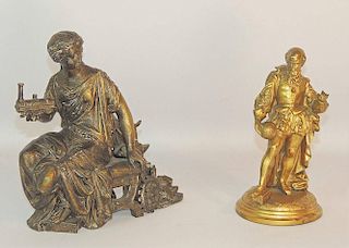 Two Classical Bronze Figures