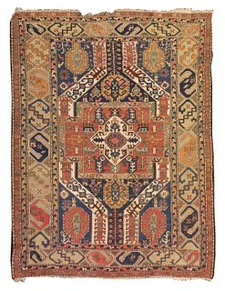 A large kilim rug
