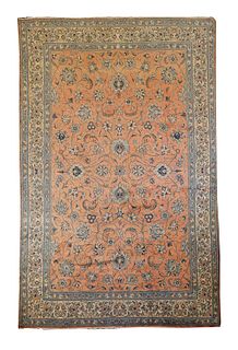 A Persian Sarouk carpet,