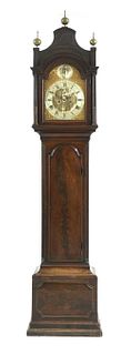 A George III mahogany longcase clock,