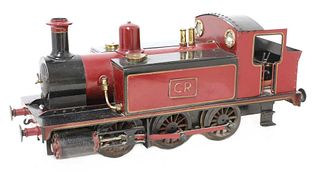 A 3½in gauge scratch-built 0-6-0 live steam tank locomotive,