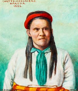Eldridge Ayer Burbank, (American, 1858-1949), CHATOO-MESCALERO APACHA, 1886, 1945