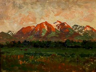 Charles Partridge Adams, (American, 1858-1942), Mount Princeton